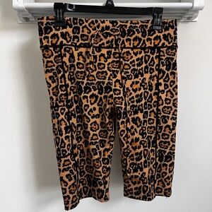 Celestial Bodiez Collective Leopard Print Biker Shorts